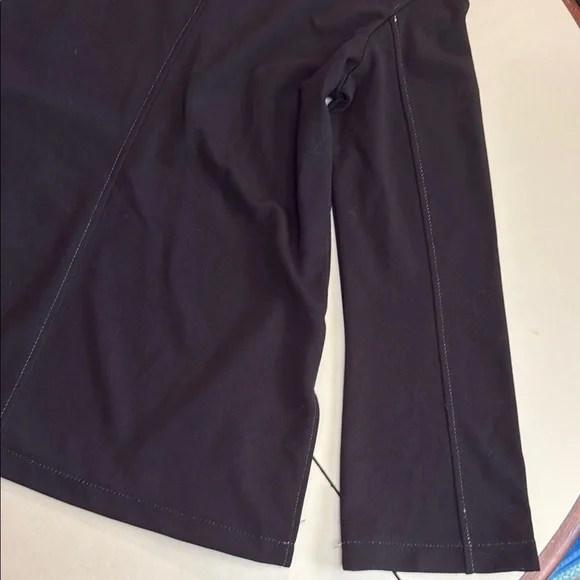 NWT Max Studio London Ladies’ L Black Long Sleeve Top - Picture 6 of 7